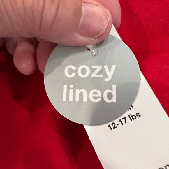 NWT GAP Baby Red W/Cozy Pocket Deer Applique Top & Red Dot Leggings - SIZE 3-6M - Picture 7 of 11